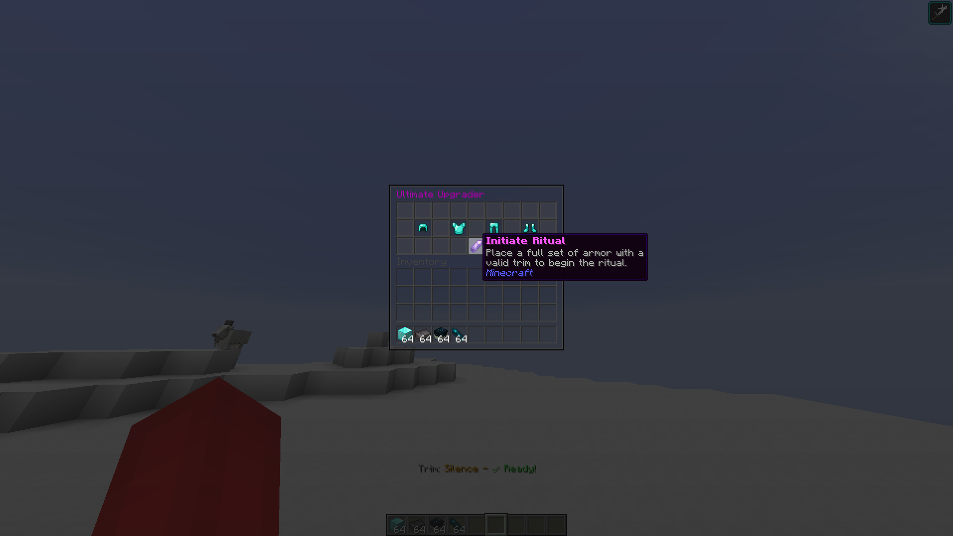 Ultimate Upgrader GUI with armor